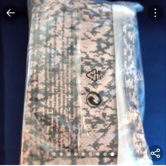 Aldo Snake embossed bag. - Picture 7 of 9